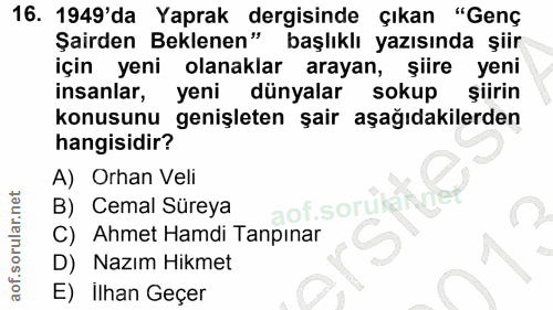 Soru 16