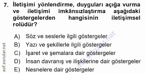 Soru 7