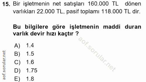Soru 15
