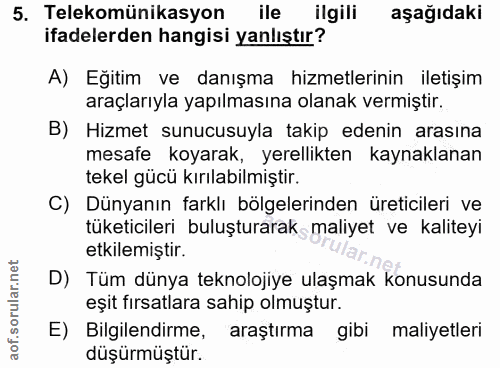 Soru 5