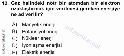 Soru 12