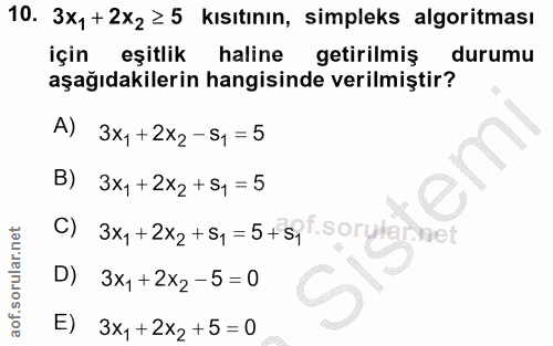 Soru 10