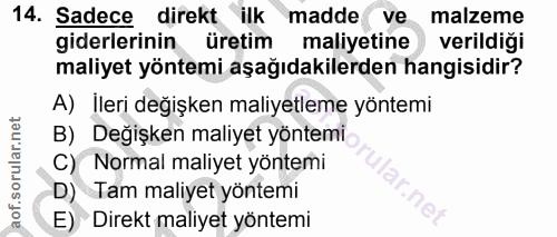 Soru 14