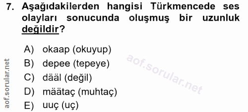 Soru 7