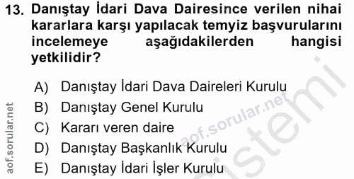 Soru 13