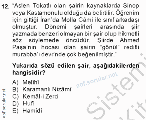 Soru 12