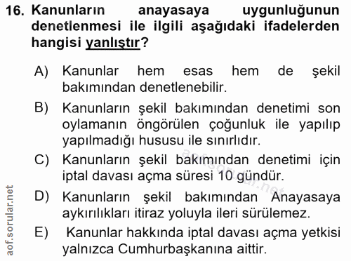 Soru 16
