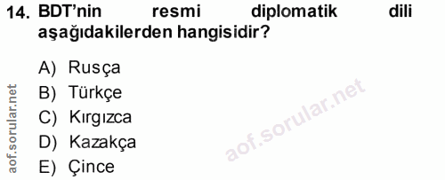 Soru 14