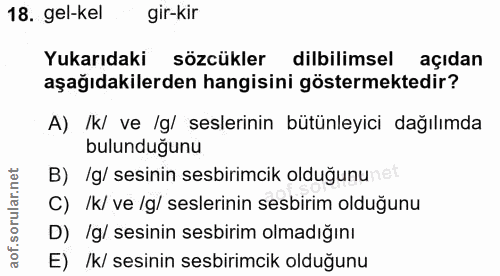 Soru 18