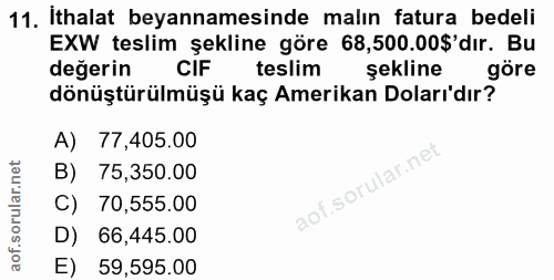 Soru 11