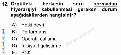 Soru 12