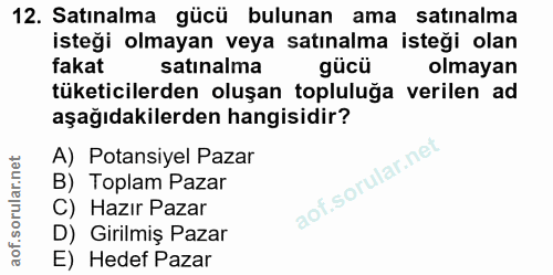 Soru 12