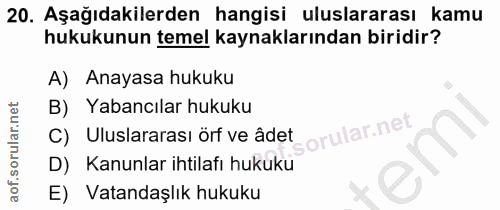 Soru 20