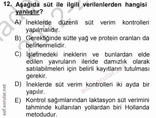 Soru 12