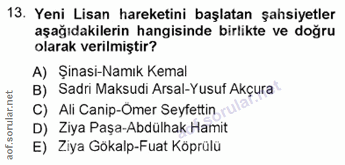 Soru 13