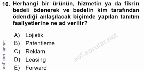 Soru 16