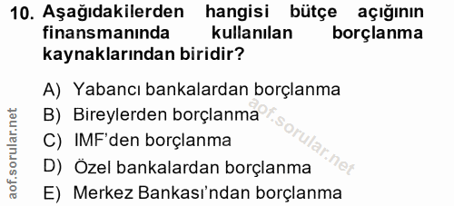 Soru 10