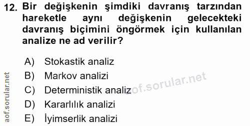 Soru 12