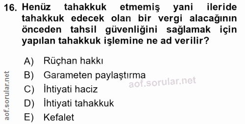 Soru 16