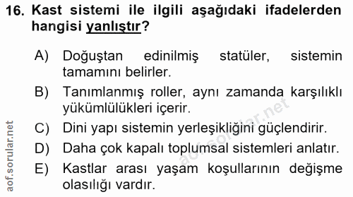 Soru 16