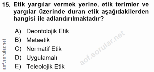 Soru 15