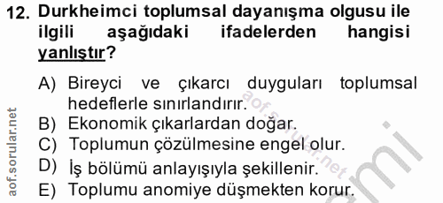 Soru 12