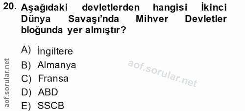 Soru 20