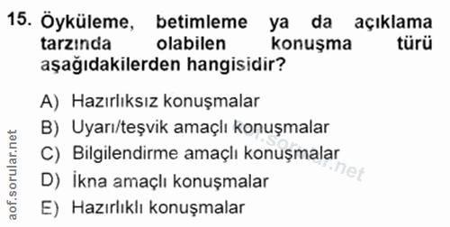 Soru 15