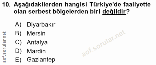 Soru 10