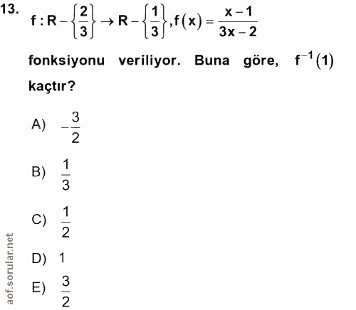 Soru 13