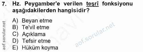 Soru 7