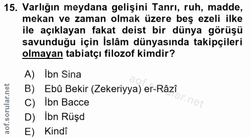 Soru 15