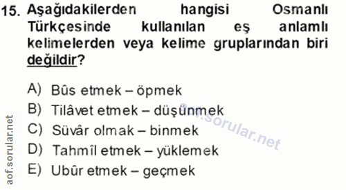 Soru 15