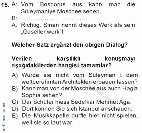 Soru 15