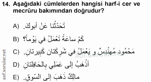 Soru 14