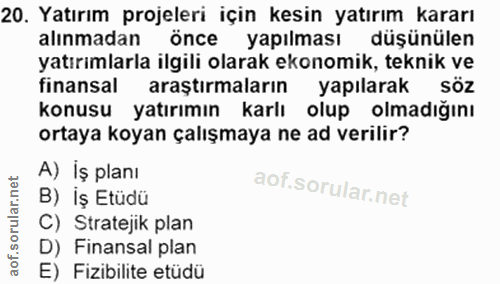 Soru 20