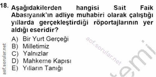 Soru 18