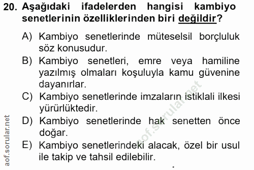 Soru 20