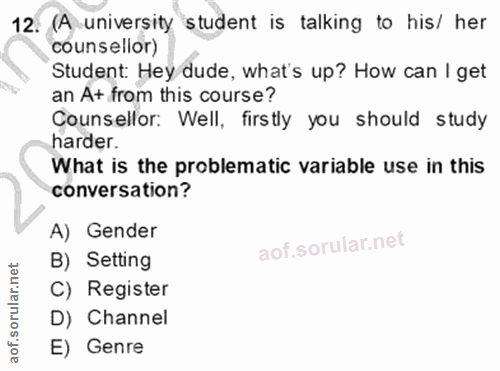 Soru 12