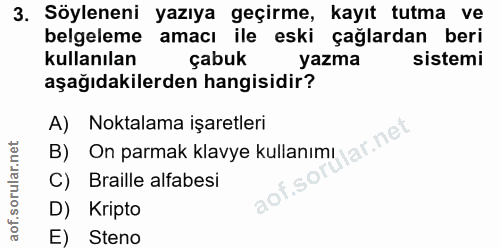 Soru 3