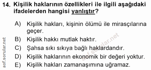 Soru 14