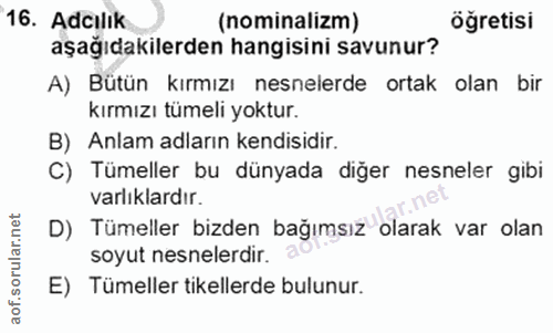 Soru 16