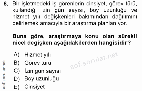 Soru 6