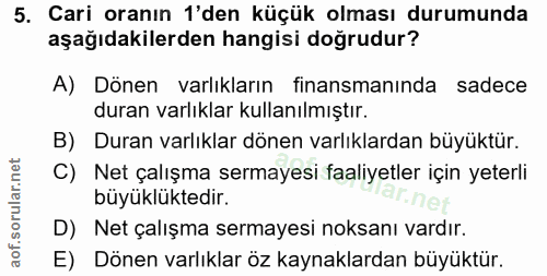 Soru 5