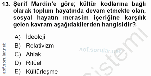 Soru 13