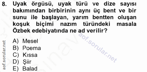 Soru 8