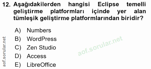 Soru 12