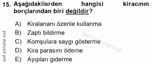 Soru 15