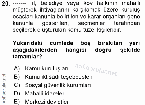 Soru 20