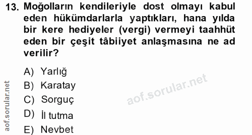 Soru 13